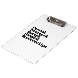 Die Projekte Klemmbrett