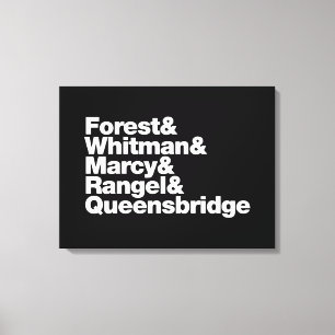 Die Projekte Leinwanddruck