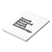 Die Projekte Notizblock (Rotiert)