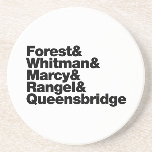 Die Projekte Sandstein Untersetzer (Vorne)