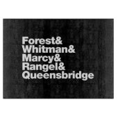 Die Projekte Schneidebrett (Vorderseite)