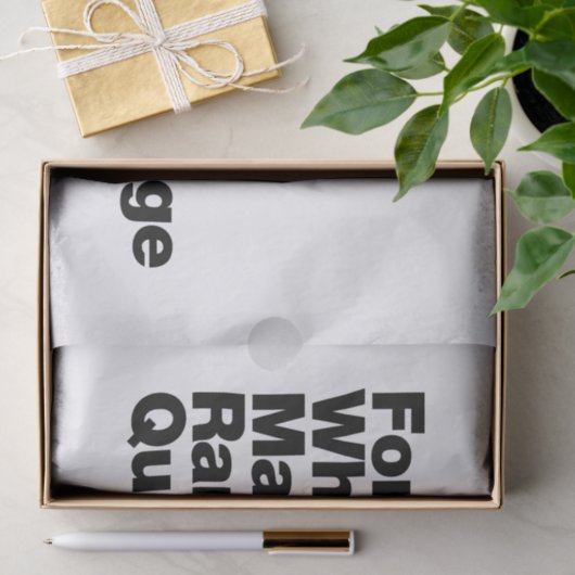 Die Projekte Seidenpapier (Geschenk)