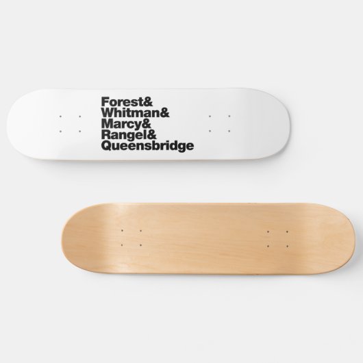 Die Projekte Skateboard (Horizontal)