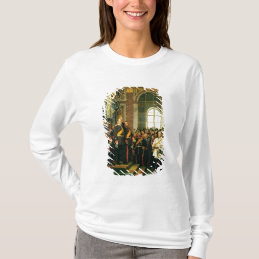 Die Proklamation von Wilhelm als Kaiser T-Shirt (Vorderseite)