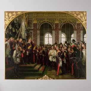 Die Proklamation von Wilhelm Poster