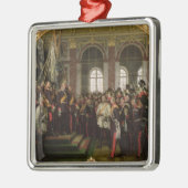 Die Proklamation von Wilhelm Silbernes Ornament (Links)