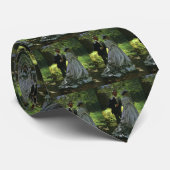 Die Promenade, auch die Trolle von Claude Monet Krawatte (Gerollt)