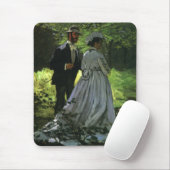 Die Promenade, auch die Trolle von Claude Monet Mousepad (Mit Mouse)