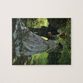 Die Promenade, auch die Trolle von Claude Monet Puzzle (Horizontal)