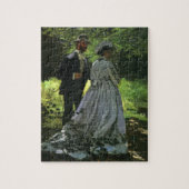 Die Promenade, auch die Trolle von Claude Monet Puzzle (Vertikal)