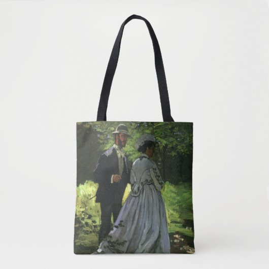 Die Promenade, auch die Trolle von Claude Monet Tasche (Vorderseite)