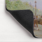 Die Promenade auf dem Champs-Elysees Mousepad (Ecke)
