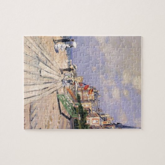 Die Promenade bei Trouville Claude Monet Puzzle (Horizontal)