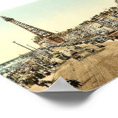 Die Promenade, Blackpool, England Klassiker Fotogr Poster (Ecke)