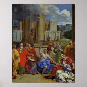 Die Prophet Agabus Vorhersage Poster