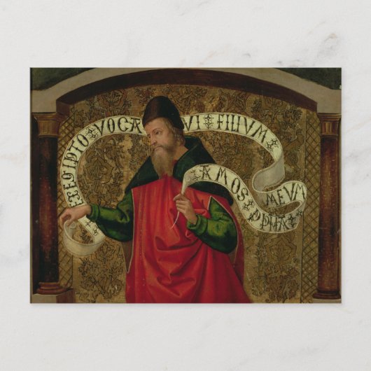 Die Prophet-Amos, 1535 Postkarte (Vorderseite)