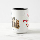 Die Proposition Lady Tasse mit Kätzchen! (Zentrum)