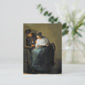 Die Proposition von Judith Leyster Postkarte (Stehend Vorderseite)