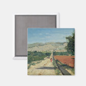 Die provenzalische Landschaft Magnet (Vorderseite/Rückseite)