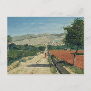 Die provenzalische Landschaft Postkarte