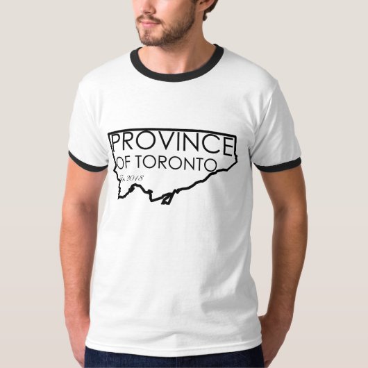 Die Provinz der Männer des T-Shirt (Vorderseite)