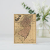 Die Provinz New Jersey Karte (1777) (Stehend Vorderseite)