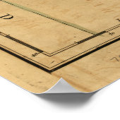 Die Provinz New Jersey Karte (1777) Poster (Ecke)