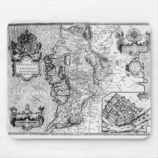 Die Provinz von Connaught mit der Stadt von Mousepad (Vorne)