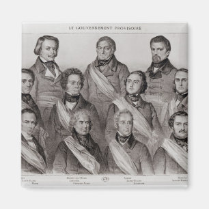 Die provisorische Regierung von 1848 Magnet