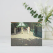 Die Prozession, 1892-1995 Postkarte (Stehend Vorderseite)