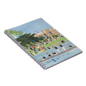 Die Prozession der Boote an Eton Uni Notizblock (Rechte Seite)