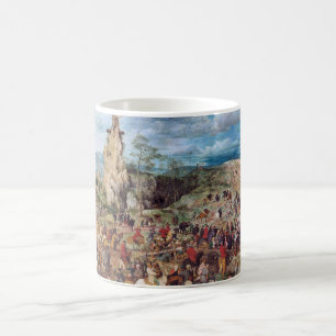 Die Prozession nach Calvary, Pieter Bruegel Kaffeetasse