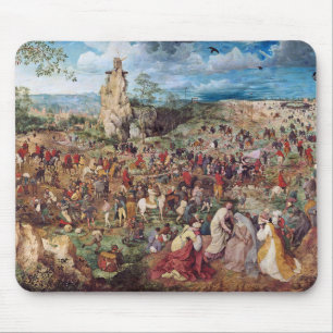 Die Prozession nach Calvary, Pieter Bruegel Mousepad