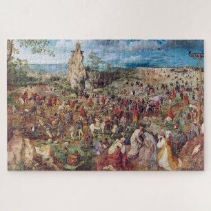 Die Prozession nach Calvary, Pieter Bruegel Puzzle