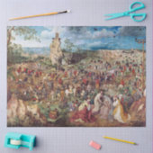 Die Prozession nach Calvary, Pieter Bruegel Seidenpapier (Basteln)