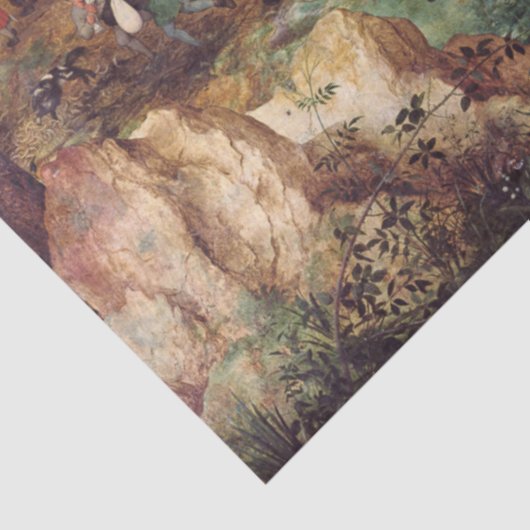 Die Prozession nach Calvary, Pieter Bruegel Seidenpapier (Ausschnitt)