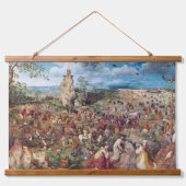 Die Prozession nach Calvary, Pieter Bruegel Wandteppich Mit Holzrahmen (Vorne)