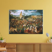 Die Prozession nach Calvary von Pieter Bruegel das Leinwanddruck (Insitu (Wohnzimmer))