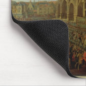 Die Prozession von König Louis XV Mousepad (Ecke)