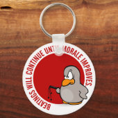 Die Prügel werden so lange fortgesetzt, bis sich d Schlüsselanhänger (Vorderseite)