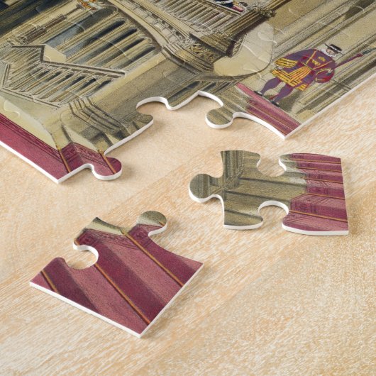 Die Prunktreppe, Windsor Schloss, von 'einem Histo Puzzle (Seite)