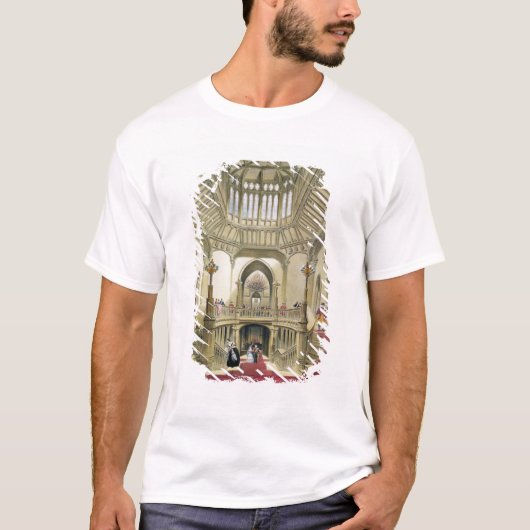 Die Prunktreppe, Windsor Schloss, von 'einem Histo T-Shirt (Vorderseite)