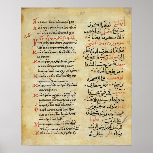 Die Psalmen des Propheten David Poster (Vorne)