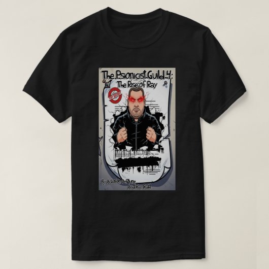 Die Psionicist-Gilde 4 Dark T-Shirt (Design vorne)