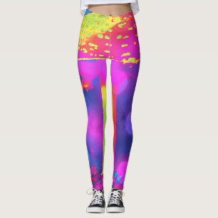 Die psychedelische Shroom Leggings