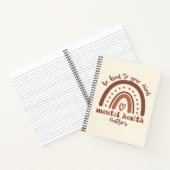 Die psychische Gesundheit von Boho Rainbow steht I Notizblock (Innenseite)