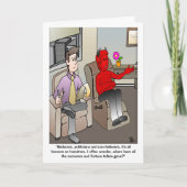 Die psychische Grußkarte des Teufels Karte (Vorderseite)