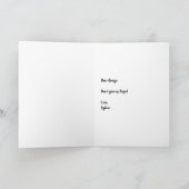 Die psychische Grußkarte des Teufels Karte (Innenseite)