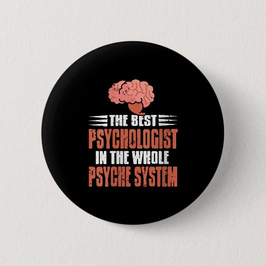 Die Psychologin des gesamten Psychologiesystems Button (Vorderseite)