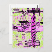 "Die Puce Goose" Postkarte (Vorne/Hinten)